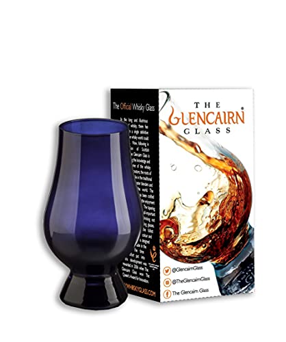Blaues Glencairn Whisky Glas In Geschenkbox von GLENCAIRN