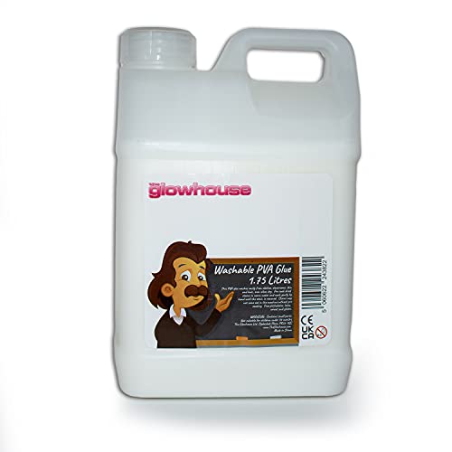 Der Glowhouse Premium 1.75L Waschbarer PVA Kleber 1,75 Liter Eco Craft Kleber Schule Kleber Schleim Kleber Der Glowhouse Premium 1.75L Waschbarer PVA Kleber 1,75 Liter Eco Craft Kleber Schule Kleber Schleim Kleber von The Glowhouse