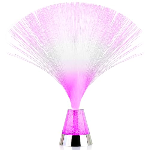 The Glowhouse Glasfaser-Eiskristall-Lampe, 34,2 cm (Rosa) The Glowhouse Glasfaser-Eiskristall-Lampe, 34,2 cm (Rosa) von The Glowhouse
