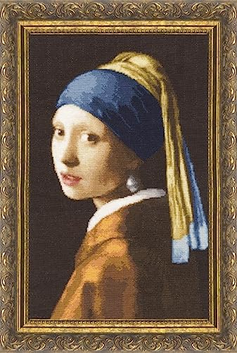 Sewing Cross-Stitch Kit Girl with A Pearl Earring. The Museum Collection Sewing Cross-Stitch Kit Girl with A Pearl Earring. The Museum Collection von Golden Fleece