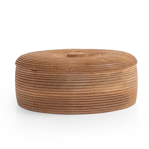 Handgefertigter mexikanischer Tortilla-Wärmerkorb aus Holz, indischer Chapati-Roti-Brothalter, Box, Pfannkuchenhalter, Serviergeschirr, Hot Pot Auflaufform mit Deckel, Heimküche, Esszimmer, Handgefertigter mexikanischer Tortilla-Wärmerkorb aus Holz, indischer Chapati-Roti-Brothalter, Box, Pfannkuchenhalter, Serviergeschirr, Hot Pot Auflaufform mit Deckel, Heimküche, Esszimmer, von The Great Indian Bazaar