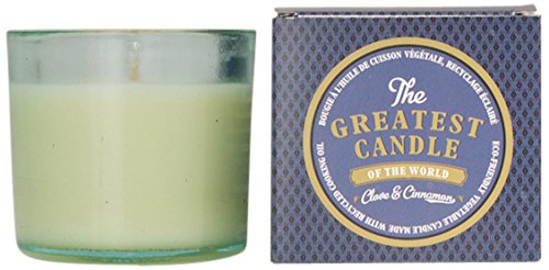 The Greatest Candle in the World TG075CC Kerze Zimt/Nelke in Recycling-Glas, pflanzliches Wachs von The Greatest Candle in the World