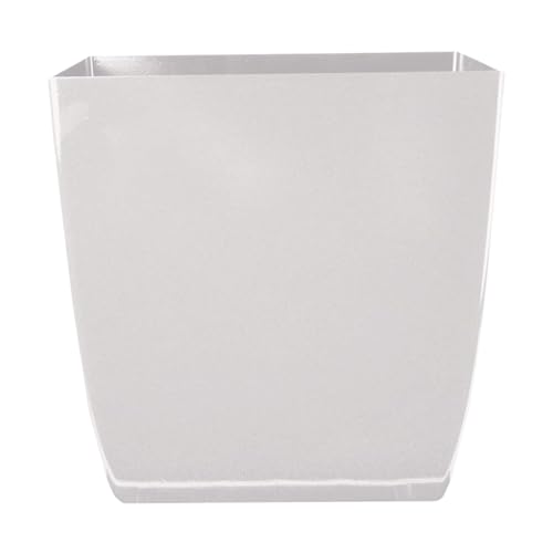 The HC Companies ASP06000P26 Quadratischer Übertopf, 15 cm, schwarzer Onyx 6" Glossy White The HC Companies ASP06000P26 Quadratischer Übertopf, 15 cm, schwarzer Onyx 6" Glossy White von The HC Companies