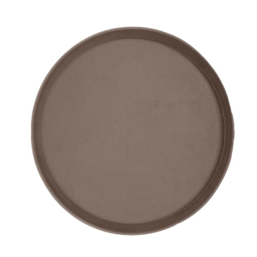 The HC Companies STZ17000E21C006LRDLD Terrazzo Untertasse, 43,2 cm, Schokoladenbraun von The HC Companies