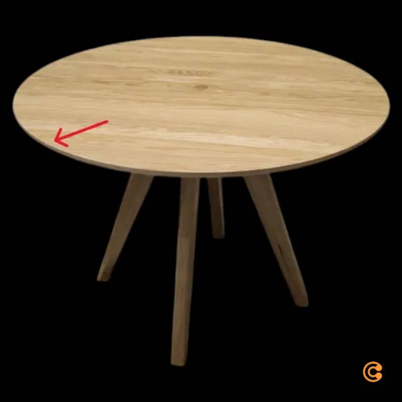 B-Ware The Hansen Family Arthur Esstisch Tisch Esszimmertisch ø107 Siehe Text/Foto von The Hansen Family