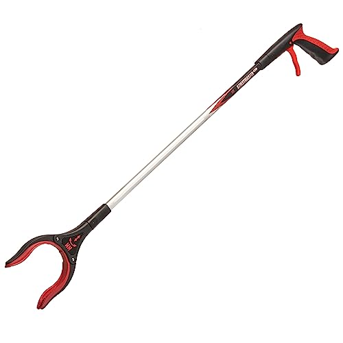 The Helping Hand Company Streetmaster Pro-Litter Picker, Rot/Silber, 84 cm von The Helping Hand Company