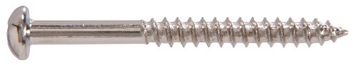 Die Hillman Gruppe 1231 8 x 1–1/2 in. Nickel vergoldet rund Kopf Phillips Holz Schraube 30er Die Hillman Gruppe 1231 8 x 1–1/2 in. Nickel vergoldet rund Kopf Phillips Holz Schraube 30er von Hillman