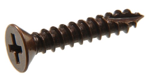 Die Hillman Gruppe 45364 Bluetooth X 1 flach Phillips Holz Schraube, antik bronze, 20er Pack von Hillman