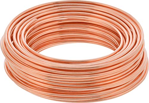 The Hillman Group Copper Wire, 25-Feet, 1-Pack 123127 Kupferdraht, 16 Gauge, 7,6 m, 1 Stück, Kupfer, Pack of 1 von The Hillman Group