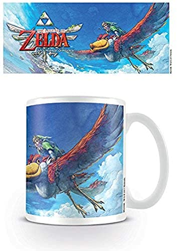 Nintendo The Legend of Zelda Skyward Sword 11oz/315ml Kaffeetassen Mehrfarbig von The Legend of Zelda