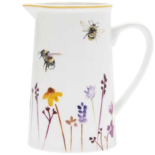 Küchenkrug Busy Bees, Wasserfarben, Design: Jennifer Rose Gallery von The Leonardo Collection