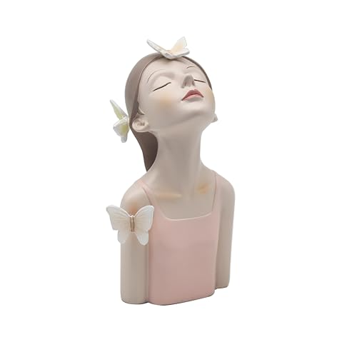 Lesser & Pavey Papillon Schicke rosa 20 cm Mädchenfigur für Zuhause und Büro | Heimdekoration Ornament Geschenk für Frauen | Wohnzimmer Elegante Feenmädchen-Statue | schöne Innenfigur Lesser & Pavey Papillon Schicke rosa 20 cm Mädchenfigur für Zuhause und Büro | Heimdekoration Ornament Geschenk für Frauen | Wohnzimmer Elegante Feenmädchen-Statue | schöne Innenfigur von L & P Home & Gifts
