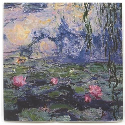 The Leonardo Collection Monet Servietten 20 Stück | Tischservietten für Hotel, Restaurant, Event und Partys | Entworfen von Claude Monet | Weiche und Bequeme Wiederverwendbare Stoffservietten The Leonardo Collection Monet Servietten 20 Stück | Tischservietten für Hotel, Restaurant, Event und Partys | Entworfen von Claude Monet | Weiche und Bequeme Wiederverwendbare Stoffservietten von The Leonardo Collection