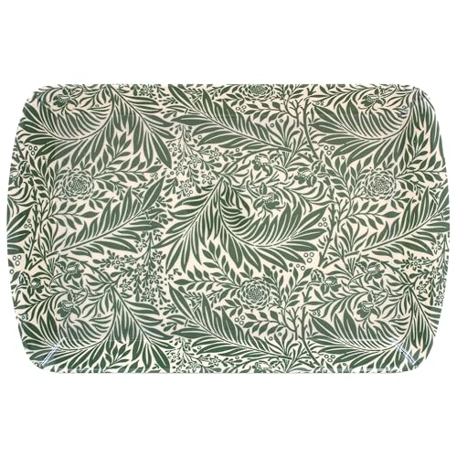 The Leonardo Collection William Morris Rittersporn-Tablett klein zum Servieren von Gerichten, Serviertabletts für Küchenzubehör, schöne Servierplatte zum Servieren von Speisen und Tee, The Leonardo Collection William Morris Rittersporn-Tablett klein zum Servieren von Gerichten, Serviertabletts für Küchenzubehör, schöne Servierplatte zum Servieren von Speisen und Tee, von The Leonardo Collection