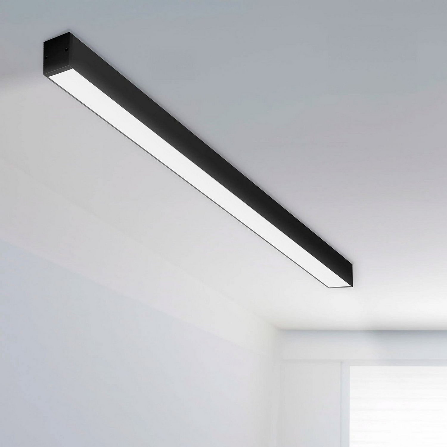 B-Ware Slc Led Deckenleuchte Panel Lampe Click Für Länge 140 Cm Schwarz Cct B-Ware Slc Led Deckenleuchte Panel Lampe Click Für Länge 140 Cm Schwarz Cct von The Light Group