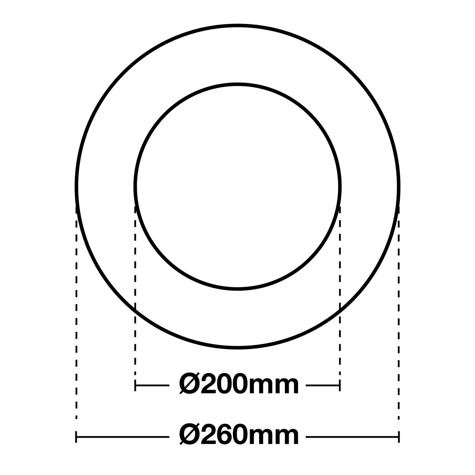 SLC Shift Rehab Erweiterungs-Ring 20 - 26 cm von The Light Group