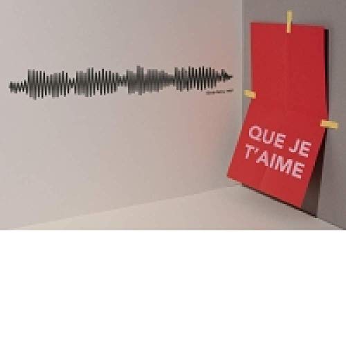 The Line, Wanddekoration Je t'aime von The line