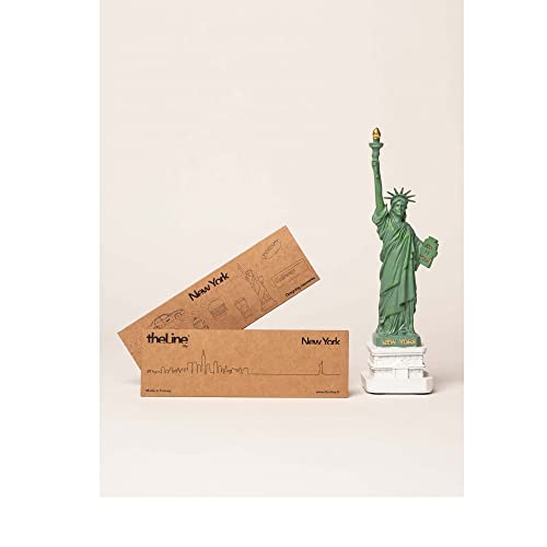 The line, Mini-Silhouette New York 19 cm - Stahl schwarz von The Line