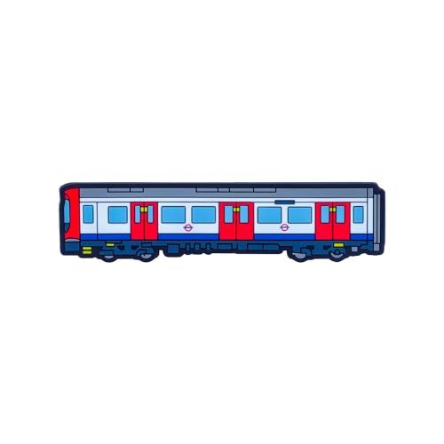 Kühlschrankmagnet, offizielles Lizenzprodukt der Londoner U-Bahn – kultiges britisches Souvenir-Geschenk zur Befestigung an Schlüsseln, Rucksäcken und Gepäck – Transport for London von The London Toy Company