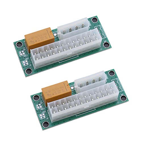 The Lord of The Tools 2 x Dual PSU Mehrfachnetzteil-Adapter Add2PSU Synchronstromplatine Add2PSU ATX 24pin auf Molex 4pin Stecker Netzteil The Lord of The Tools 2 x Dual PSU Mehrfachnetzteil-Adapter Add2PSU Synchronstromplatine Add2PSU ATX 24pin auf Molex 4pin Stecker Netzteil von The Lord of the Tools