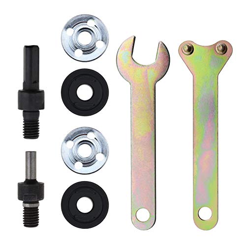 The Lord of the Tools 10 mm & 6 mm elektrische Bohrmaschine zu Winkelschleifer Umwandlung Verbindungsstab Konverter-Kit zum Schleifen Polieren Schneiden von Fliesen von The Lord of the Tools