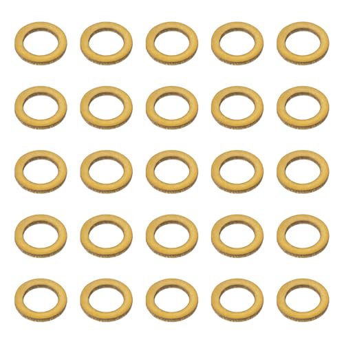 The Lord of the Tools 100 Stück Messing-Unterlegscheiben Messing-Unterlegscheiben 0,5 Mm 5 Mm X 3,2 Mm X 0,5 Mm Unterlegscheiben Geeignet für DIY-Schiffs- Militär von The Lord of the Tools