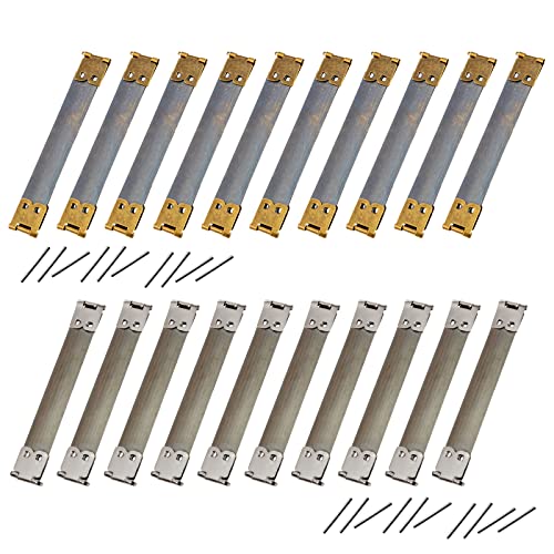 The Lord of the Tools 20 STÜCKE 10 cm Metall Interner Flexrahmen Kussverschluss Handtaschenscharniere Federbeutel Zubehör für DIY Tasche Brieftasche Nähen Machen 10 STÜCKE Silber & 10 STÜCKE Bronze The Lord of the Tools 20 STÜCKE 10 cm Metall Interner Flexrahmen Kussverschluss Handtaschenscharniere Federbeutel Zubehör für DIY Tasche Brieftasche Nähen Machen 10 STÜCKE Silber & 10 STÜCKE Bronze von The Lord of the Tools
