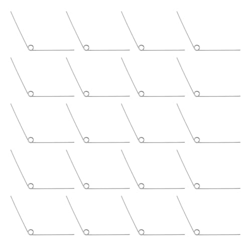 The Lord of the Tools 20 Stück Torsionsfeder aus Edelstahl 304 120 ° V-Feder Torsion 3 Runden 0,7 X 4,5 X 35 Mm für die Reparatur von The Lord of the Tools