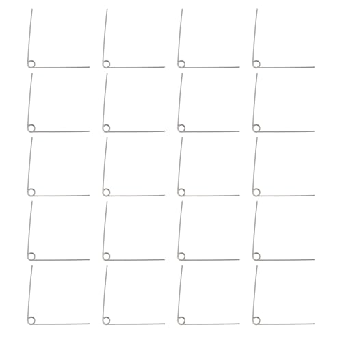 The Lord of the Tools 20 Stück Torsionsfeder aus Edelstahl 304 90 ° V-Feder Torsion 3 Runden 0,7 X 4,5 X 35 Mm für die Reparatur The Lord of the Tools 20 Stück Torsionsfeder aus Edelstahl 304 90 ° V-Feder Torsion 3 Runden 0,7 X 4,5 X 35 Mm für die Reparatur von The Lord of the Tools
