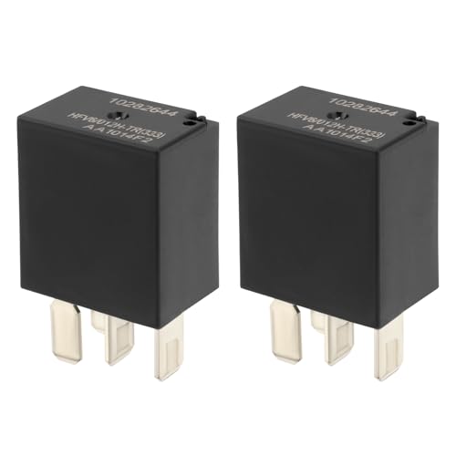The Lord of the Tools 2pcs 12V 20A 4Pin HFV6/012H-TR New Energy Battery Car Air Conditioning Fan Relais Compatible with Lancia Compatible with Fiat Compatible with Alfa Romeo Black The Lord of the Tools 2pcs 12V 20A 4Pin HFV6/012H-TR New Energy Battery Car Air Conditioning Fan Relais Compatible with Lancia Compatible with Fiat Compatible with Alfa Romeo Black von The Lord of the Tools