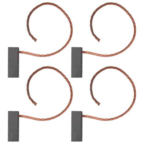 The Lord of the Tools 4 x Fahrzeug-Motorbürsten, 4 x 4,5 x 12 mm, für Gebläse, Ventilatoren, Klimaanlagenmotoren, 12 V, 24 V von The Lord of the Tools