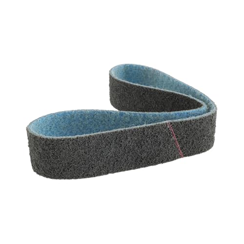 The Lord of the Tools 40 X 760 Mm Nylon-Schleifband Körnung 400 Vlies-Schleifband Zum Schleifen von Metall (blau) von The Lord of the Tools