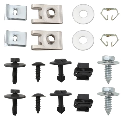 The Lord of the Tools 41 Stück Motorabdeckung Befestigungsclip Schrauben Kit Clips Set Befestigungsset Ersatzteil 170136467 Kompatibel mit Audi A6 C5 C6 TT 8N von The Lord of the Tools