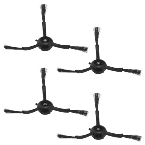 The Lord of the Tools 4PCS Kehrroboter Schwarze Seitenbürsten Kompatibel mit Roborock Q7 Max/S7 Max Ultra/S7 Maxv Ultra/S7 Pro Ultra/S8+/S8 Pro Ultra Zubehörteile von The Lord of the Tools