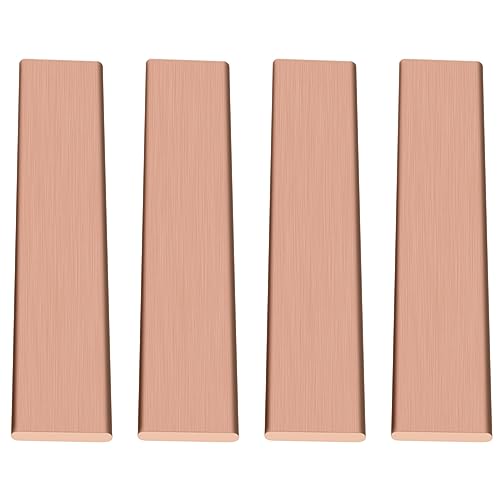 The Lord of the Tools 4PCS T2 Kupfer Flachstange Gerade Stange 105mm x 20mm x 3mm für Elektrische Ausrüstung Industrie Einsatz Computer Chip Kühlung Solid Strip Blech von The Lord of the Tools