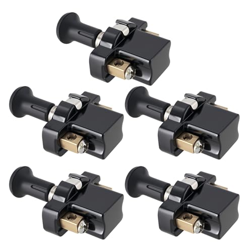 The Lord of the Tools 5 Stück 7 mm Gewinde Push Pull Schalter Auto Gewinde ON-OFF Heavy Duty Push-Pull Schalter Fahrzeug Zubehör Geeignet für SUV LKW RV Van Schwarz The Lord of the Tools 5 Stück 7 mm Gewinde Push Pull Schalter Auto Gewinde ON-OFF Heavy Duty Push-Pull Schalter Fahrzeug Zubehör Geeignet für SUV LKW RV Van Schwarz von The Lord of the Tools