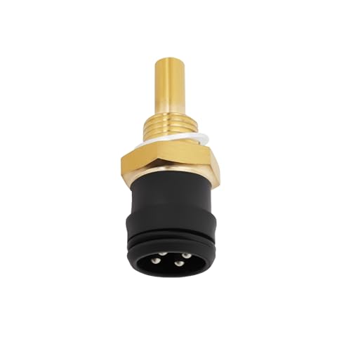 The Lord of the Tools Auto-Motortemperatursensor, 4-polig, Kühlmittelschalter, Temperatursensor, kompatibel mit Mercedes-Benz 190 W201 W124 W126 W140, OEM 0085423217 von The Lord of the Tools