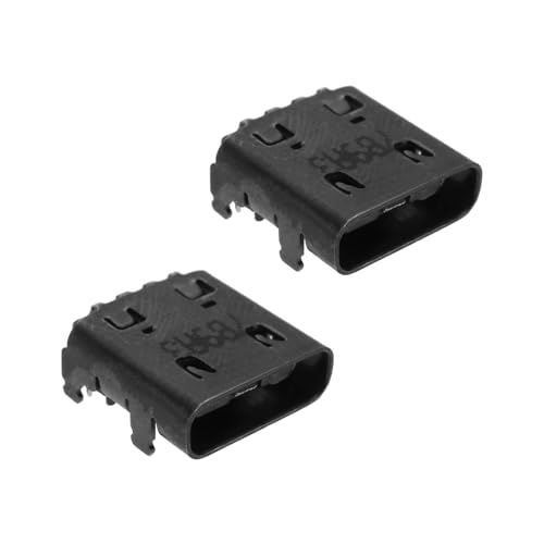The Lord of the Tools Ladeanschluss Typ C DC Power Jack kompatibel mit Dell Latitude 7390 2-in-1 P29S P29S0015285 5289 7389 5290 Laptop, Schwarz, 2 Stück von The Lord of the Tools