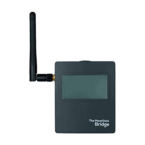 The MeatStick WiFi Bridge Bluetooth Reichweite Verstärker I MeatStick Fleischthermometer Signal Verstärker über Bluetooth und Internet I kabellose Thermometer Grillzubehör von The MeatStick