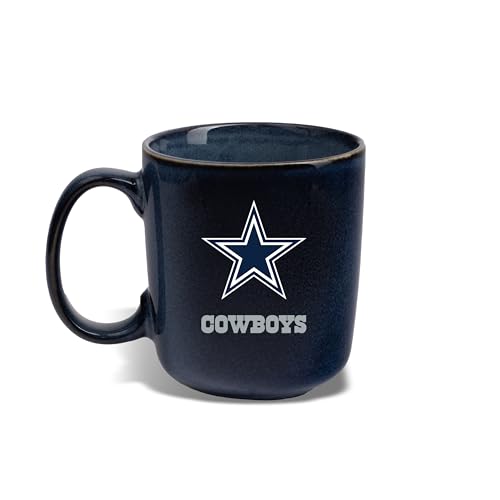 The Memory Company Dallas Cowboys NFL Lizenzierte Kaffeetasse, 15 oz, Keramik, Mikrowellengeeignet von The Memory Company
