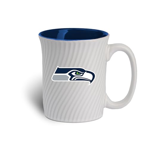 The Memory Company Lizenzierte NFL 425 ml Swirl Tasse, Seattle Seahawks von The Memory Company