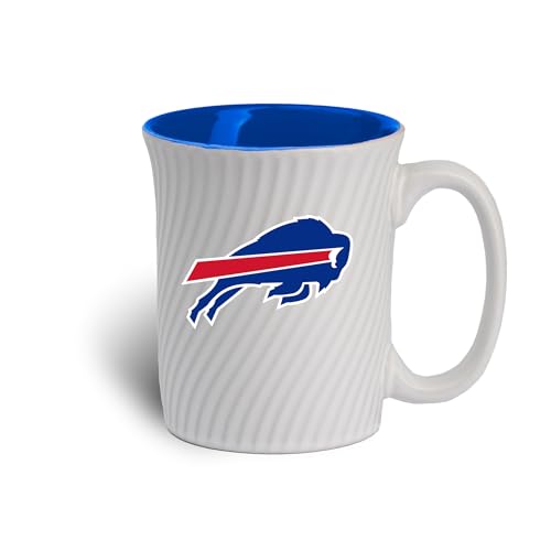 The Memory Company Lizenzierte NFL Swirl Tasse, 425 ml, Buffalo Bills von The Memory Company