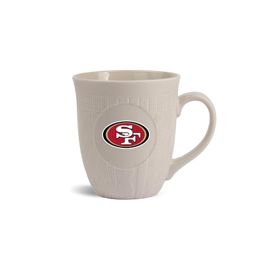 The Memory Company Lizenzierte NFL TC Sweater-Tasse, 425 ml, San Francisco 49ers von The Memory Company