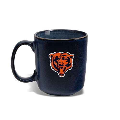 The Memory Company Offiziell lizenzierte NFL 425 ml Artisan Keramiktasse mit verblasstem Rand, Premium-Fan-Trinkgeschirr mit Team-Logo, ideale Kaffeetasse für Zuhause, Büro und Spieltag von The Memory Company