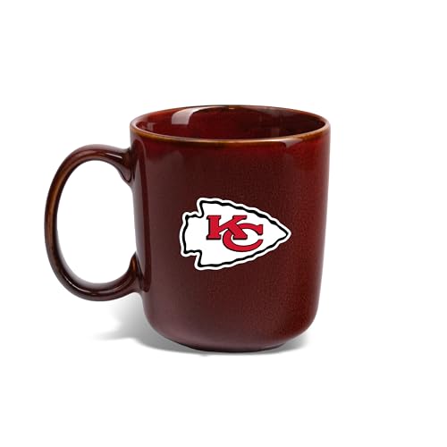 The Memory Company Offiziell lizenzierte NFL 425 ml Artisan Keramiktasse mit verblasstem Rand, Premium-Fan-Trinkgeschirr mit Team-Logo, ideale Kaffeetasse für Zuhause, Büro und Spieltag von The Memory Company