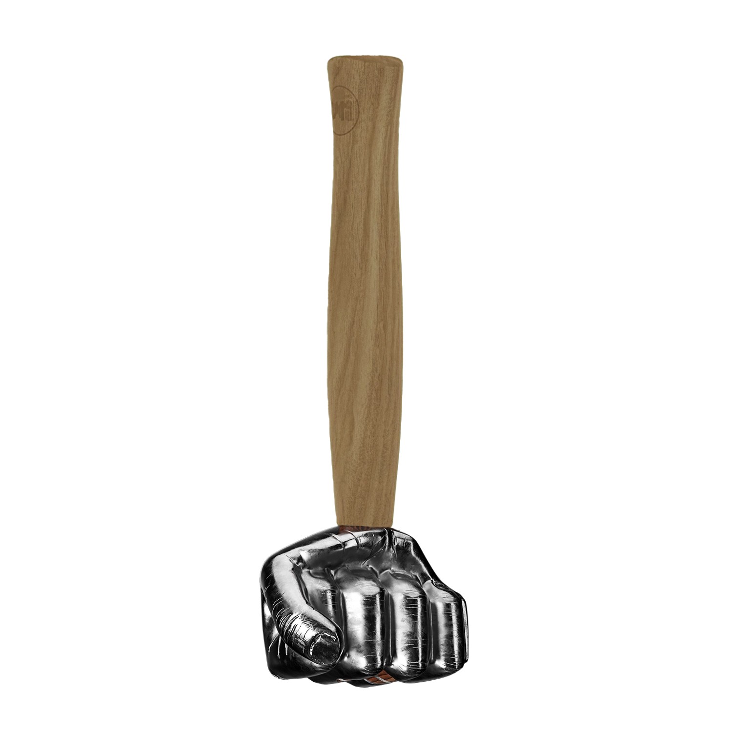 The Metalist THE HAMMER Nickel hochglanzpoliert Nussbaum Optik The Metalist THE HAMMER Nickel hochglanzpoliert Nussbaum Optik von The Metalist