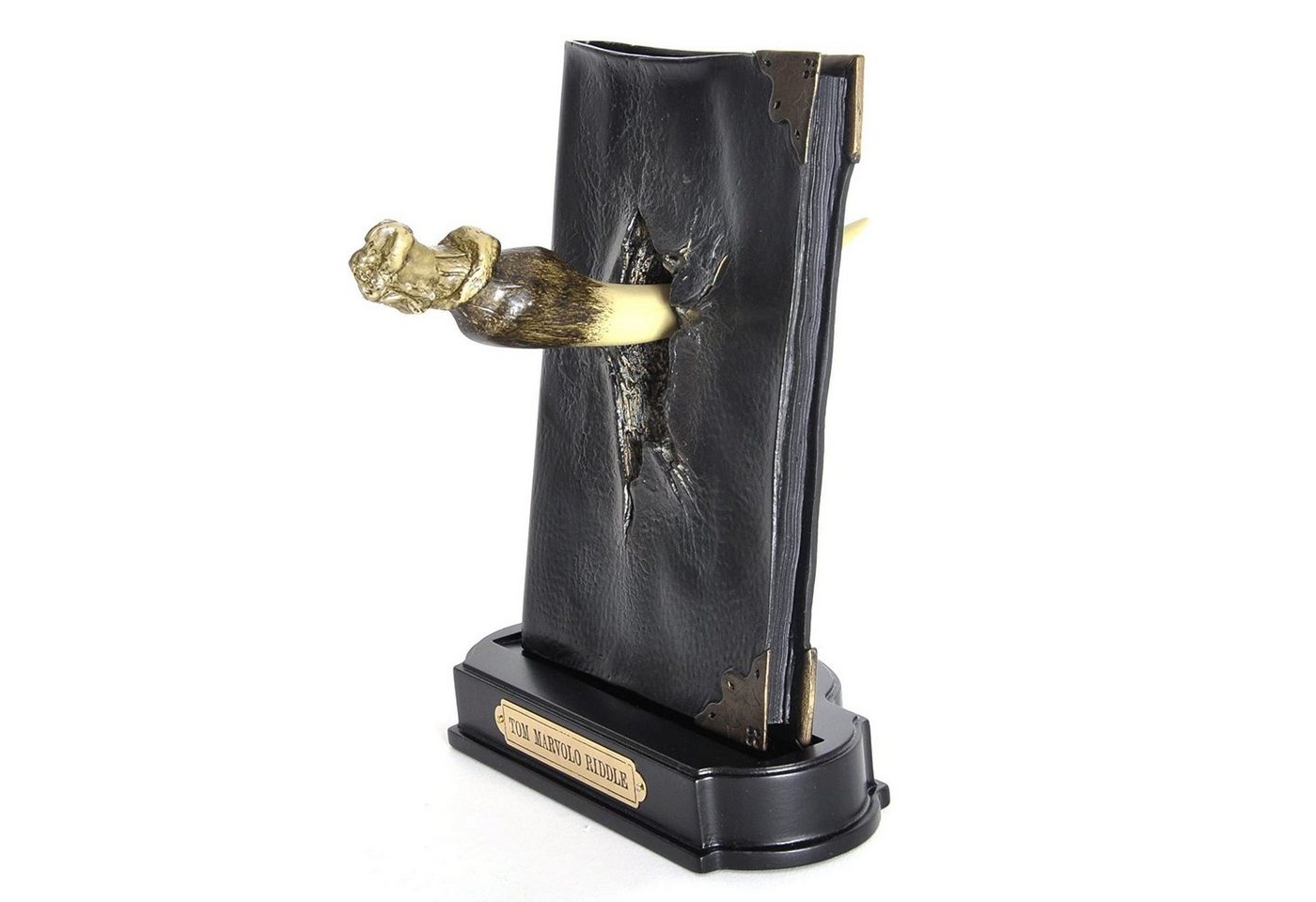 The Noble Collection Dekoobjekt Tom Riddle Tagebuch mit Basiliskenfang von The Noble Collection