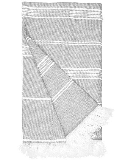 The One Towelling® Hamamtuch Strandtuch Saunatuch 100 x 180 cm Recycled Hamam Towel von The One Towelling®