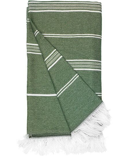 The One Towelling® Hamamtuch Strandtuch Saunatuch 100 x 180 cm Recycled Hamam Towel von The One Towelling®