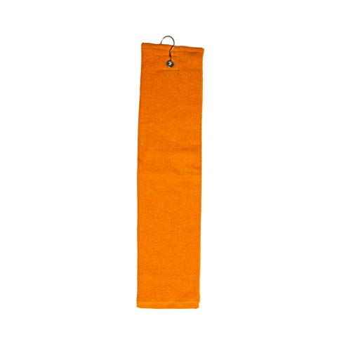 The One Towelling Golf Handtuch - reinigt Schläger, Bälle, Hände | 40 x 50 cm | 5 Stücke - Oranje von The One Towelling